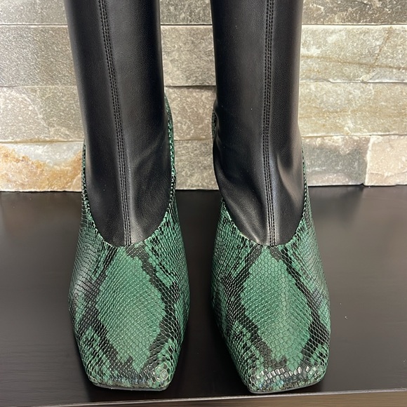 JIMMY CHOO Myka 85mm Leather Boot - Picture 11 of 17